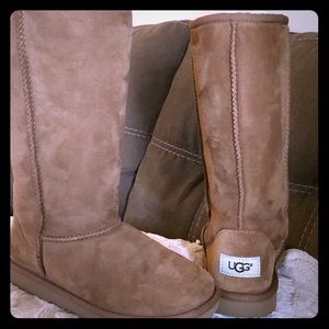 UGG boot Classic Tall boot. Chestnut color.